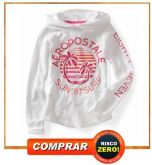 Moletom Aéropostale SUN'87 SURF - Bordado com Capuz