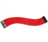 Cabo Extensor De Energia 24 Pinos - 40cm Com Sleeving