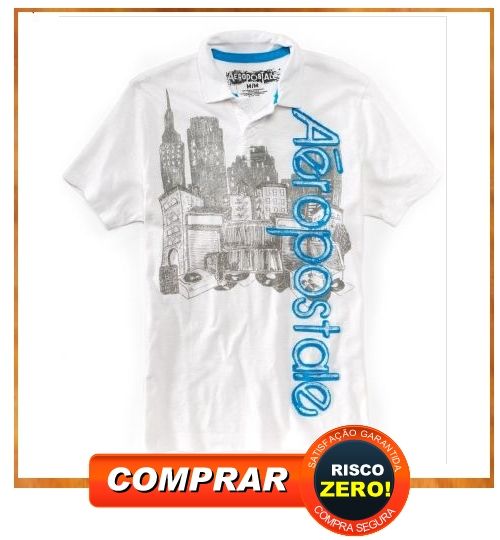 Aero Attitude Graphic Jersey Polo