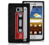 Capa Fita K7 Cassete Samsung Galaxy S2 - I9100