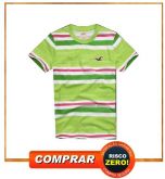 .Hollister Coronado Island Stripe Verde