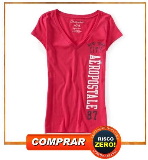Aero NYC Glitter Graphic T, LOLLIPOP PINK