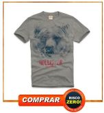 .Hollister California - Urso - Cinza