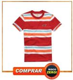 .Hollister Coronado Island Stripe red