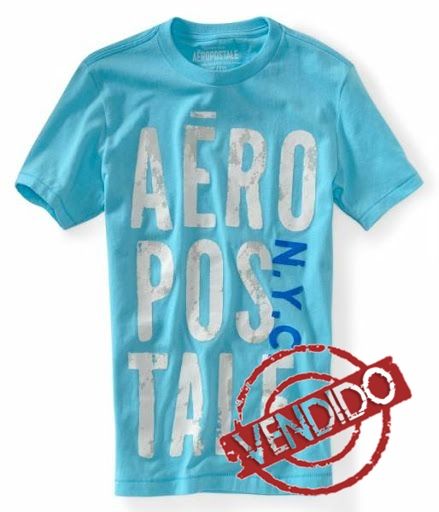 Aéropostale Estampa Emborrachada- Tamanho L/G