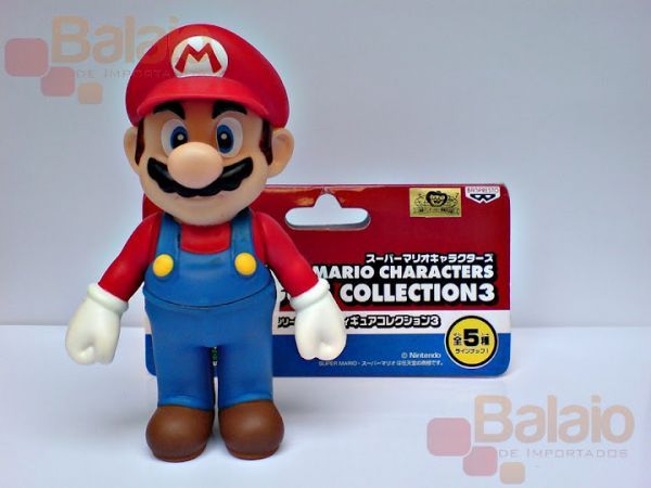 Boneco Super Mário Bros- Nintendo - Banpresto