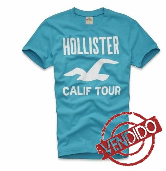 Camisa Hollister Calif tour