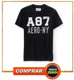 Aerópostale Bordado A 87 - Preta