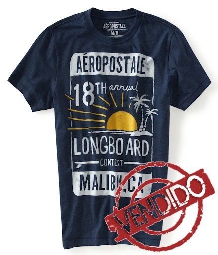 Camisa Aéropostale Malibu CA