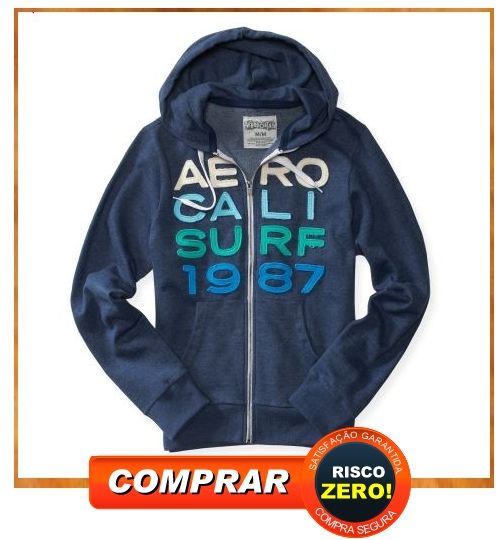 .Aero 1987 Surf Full-Zip Hoodie - Moletom